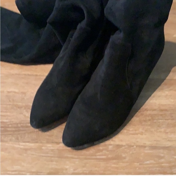 Ellis Classic Over the Knee Suede Leather Boots - Picture 6 of 6